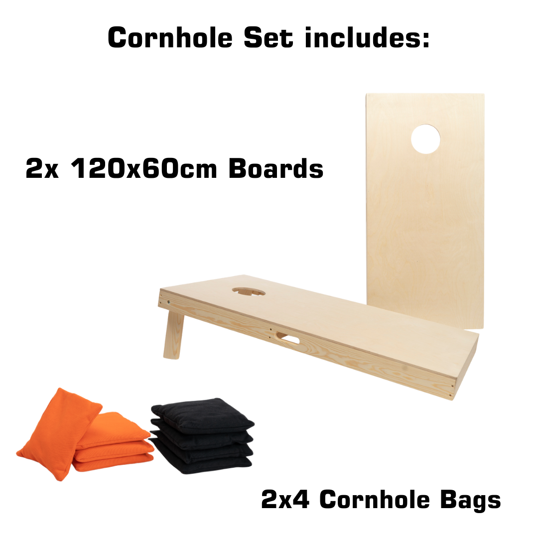 Cornhole Set 120x60 - Blank - Wicked Wood Games Cornhole sets Wicked Wood Games