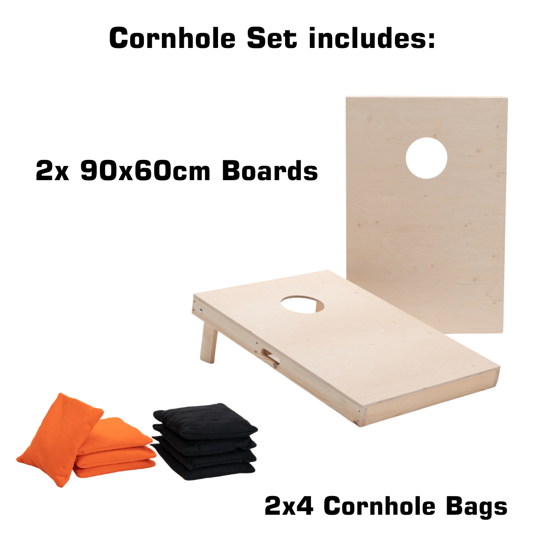 Cornhole Set - 90x60 - Blanco - Wicked Wood Games Cornhole sets Wicked Wood Games