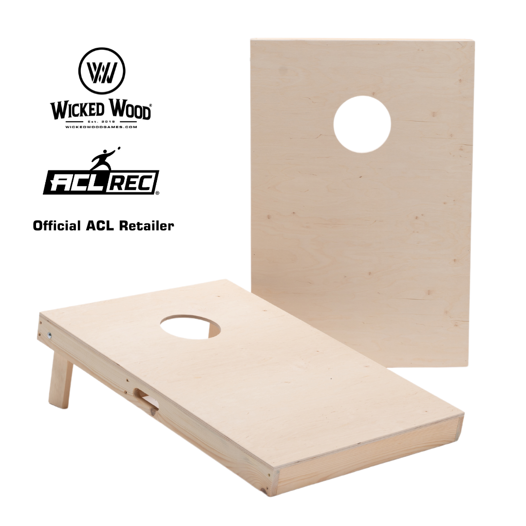 Cornhole Set - 90x60 - Blanco - Wicked Wood Games Cornhole sets Wicked Wood Games