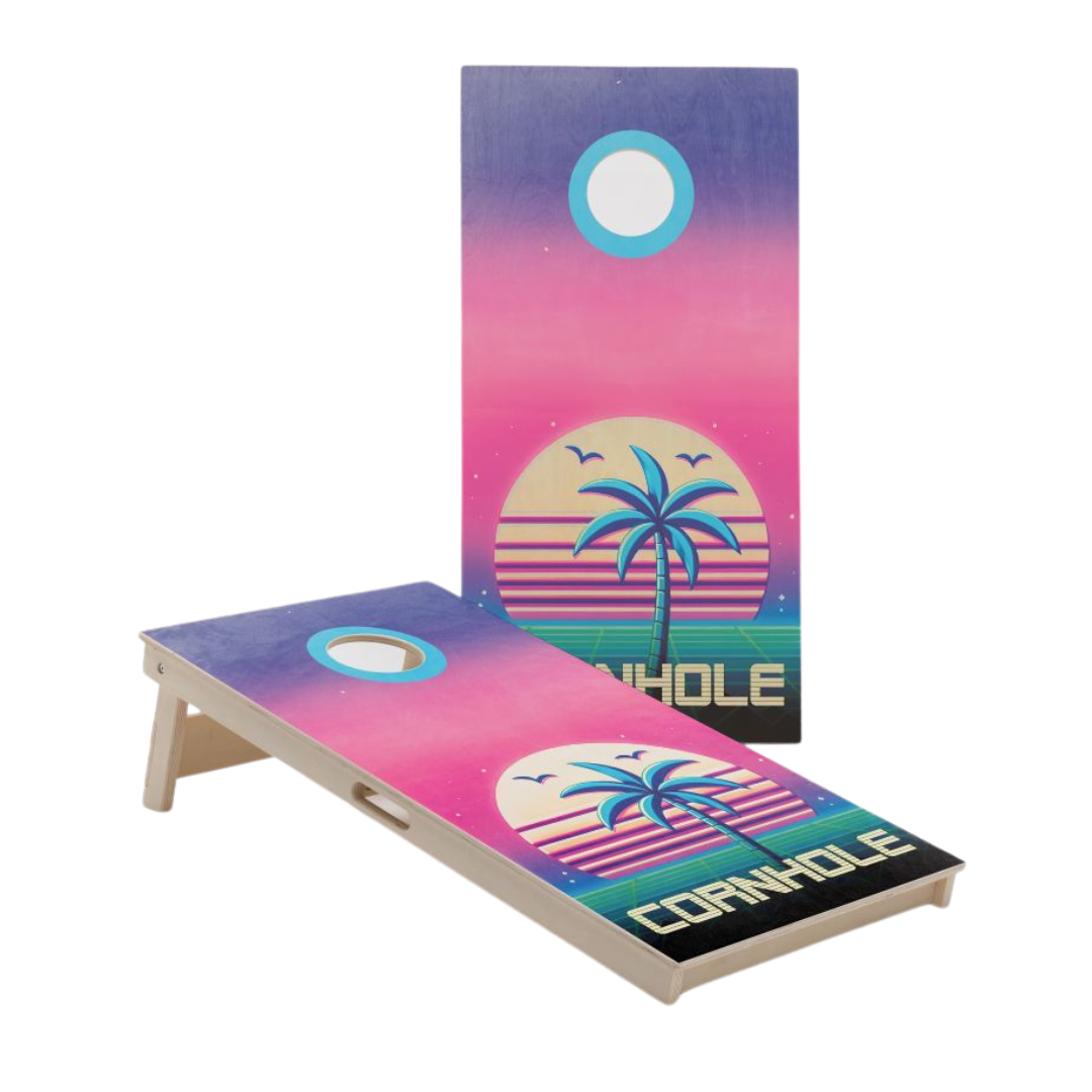 Cornhole Set met Eigen Design Cornhole sets Wicked Wood Games