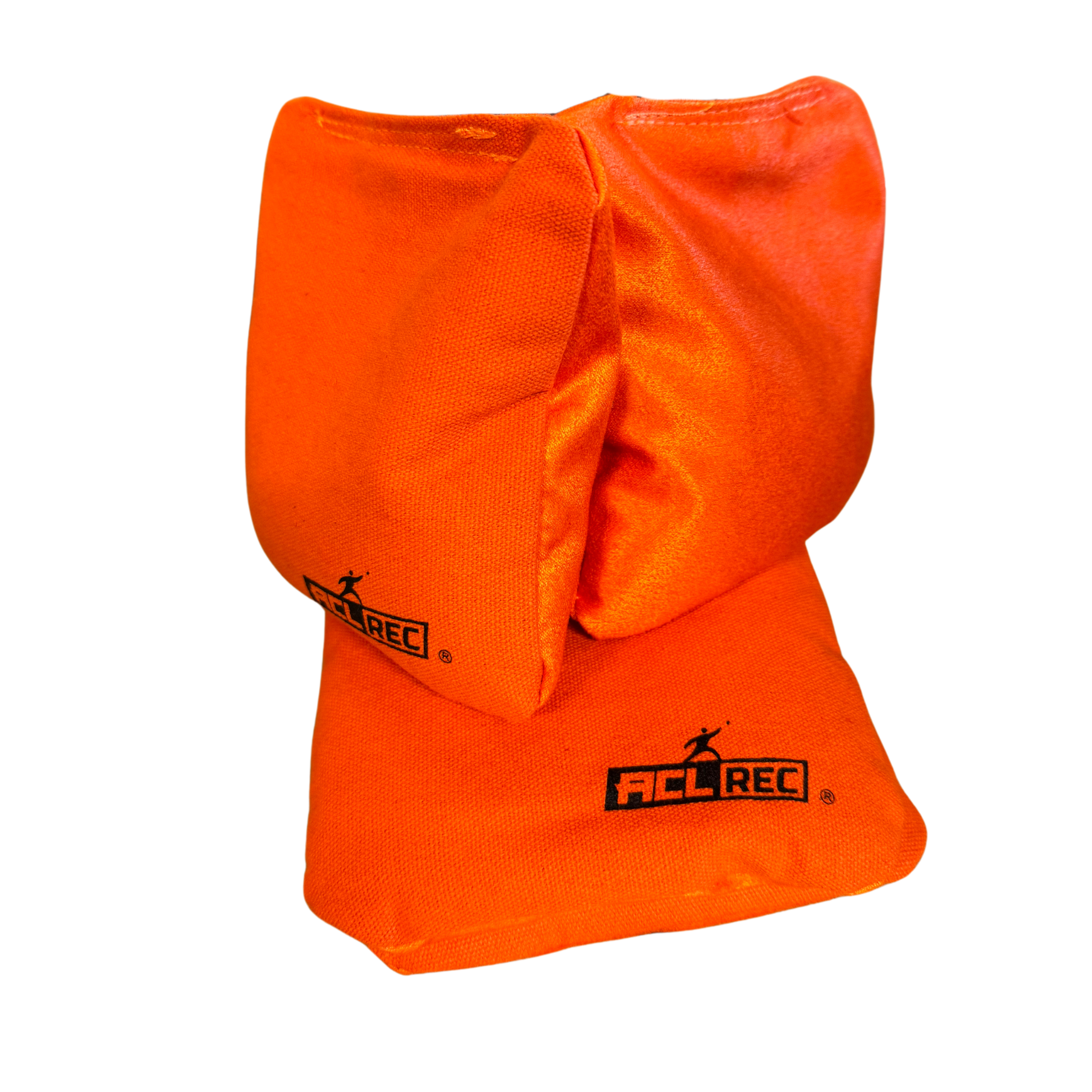 1x4 Cornhole Bags - Double Sides - ACL REC - Granulaat vulling Cornhole Bags Wicked Wood Games Double Sided - Oranje