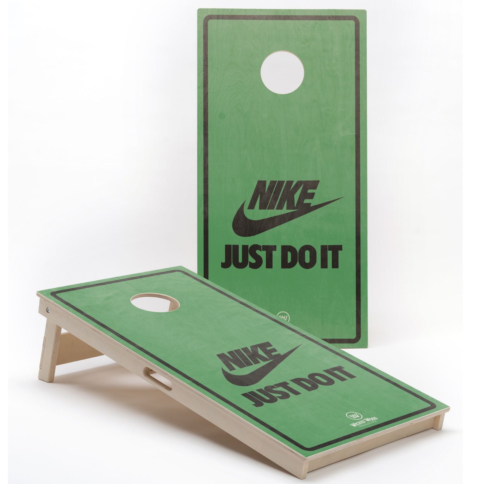 Cornhole Set met Eigen Design Cornhole sets Wicked Wood Games